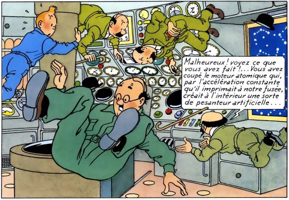 Gravité Tintin